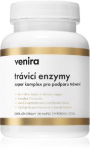 Venira Trávicí enzymy kapsle pro podporu trávení 80 cps