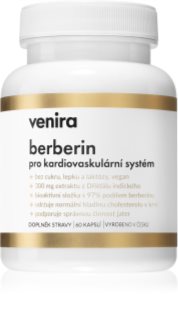 Venira Berberín kapsuly pre normálnu činnosť kardiovaskulárneho systému 60 cps