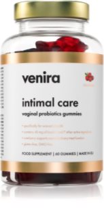 Venira Intimal Care žvýkací medvídci s probiotiky příchuť Cranberry 60 ks