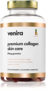 Venira Premium Collagen Skin Care Lifting Gummies žvýkací tablety pro krásnou pleť příchuť Pineapple 42 ks