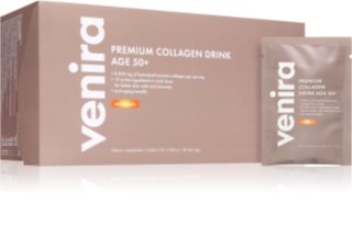 Venira Premium Collagen Drink Age 50+ hydrolyzovaný kolagén pre krásne vlasy, pleť a nechty príchuť Multivitamin 30 ks