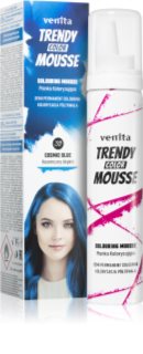Venita Trendy Color Mousse мус для фарбування без аміаку відтінок No. 39 - Cosmic Blue 75 мл