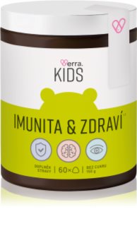 Verra KIDS Imunita & Zdraví komplex vitamínů pro děti příchuť lesní ovoce 60 ks