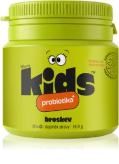 Verra KIDS Probiotika probiotika pro děti příchuť Peach 30 tbl