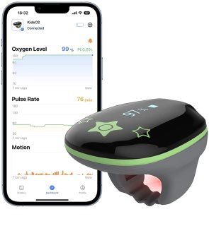 Viatom KidsO2 Wearable Oxygen Monitor pulzní oxymetr pro děti 1 ks