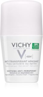 Vichy Deodorant 48h déodorant roll-on pour peaux sensibles et irritées 50 g