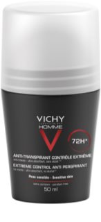 Vichy Homme Deodorant antiperspirant roll-on proti prekomernemu potenju 72h 50 ml