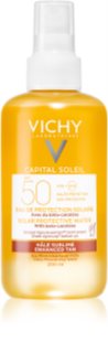 Vichy Capital Soleil protetor solar em spray com betacaroteno SPF 50 200 ml