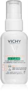 Vichy Capital Soleil UV- Clear ráncellenes ápolás az aknéra hajlamos zsíros bőrre SPF 50+ 40 ml