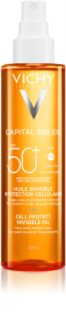 Vichy Capital Soleil Idéal Soleil λάδι μαυρίσματος SPF 50+ 200 ml
