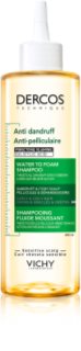 Vichy Dercos Water to Foam Shampoo korpásodás elleni sampon a hullámos és göndör hajra 200 ml