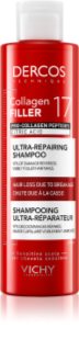 Vichy Dercos Collagen Filler 17 hloubkově regenerační šampon proti lámavosti vlasů 200 ml