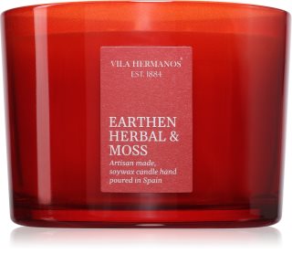 Vila Hermanos Earthen Herbal & Moss dišeča sveča