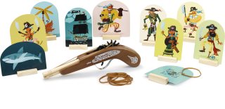Vilac Rubber Band Gun atividades para brincar 3y+ 12 un.