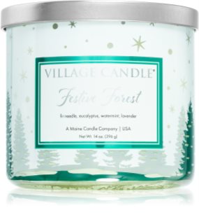 Village Candle Festive Forest αρωματικό κερί 396 γρ