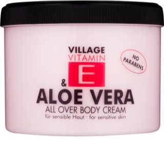 Village Vitamin E Aloe Vera Körpercreme 500 ml