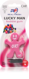 Real Fresh Lucky Man Buble Gum vůně do auta 1 ks
