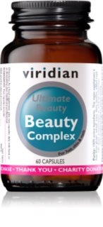 Viridian Nutrition Ultimate Beauty Complex kapsułki na włosy, skórę i paznokcie 60 caps.