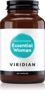 Viridian Nutrition Multivitamin Essential Woman komplexní multivitamín s minerály pro ženy 60 cps