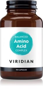 Viridian Nutrition Balanced Amino Acid Complex podpora správného fungování organismu 90 cps