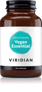 Viridian Nutrition Essential Vegan Multi kapsle s multivitamínovým komplexem