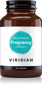Viridian Nutrition Multivitamin Pregnancy Formula vegetariánske kapsuly s multivitamínovým komplexom