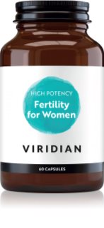 Viridian Nutrition High Potency Fertility for Women vegetariánske kapsuly na podporu plodnosti 60 cps