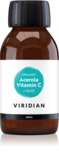 Viridian Nutrition Organic Acerola Vitamin C Liquid sirup s vitaminem C 100 ml
