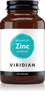 Viridian Nutrition Balanced Zinc Complex vegetariánské kapsle pro podporu trávení 90 cps
