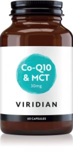 Viridian Nutrition Co-enzym Q10 with MCT 30 mg podpora športového výkonu 60 cps