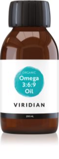 Viridian Nutrition 100% Organic Omega 3:6:9 Oil olej pro správné fungování organismu 200 ml