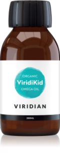 Viridian Nutrition Organic ViridiKid Omega Oil podpora správného fungování organismu pro děti 200 ml