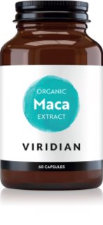 Viridian Nutrition Organic Maca Extract podpora potence a vitality 60 cps