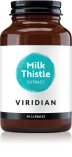 Viridian Nutrition Milk Thistle Extract kapsle pro podporu funkce jater 90 cps