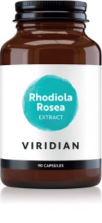 Viridian Nutrition Rhodiola Rosea Extract podpora psychické pohody 90 cps