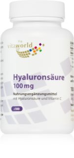 Vita World Hyaluronsäure 100mg Kapseln mit Hyaluronsäure 100 KAP