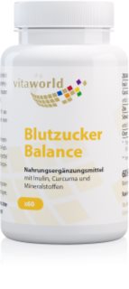 Vita World Blutzucker Balance Nahrungsergänzungsmittel für Ihr Wohlbefinden 60 Kapseln