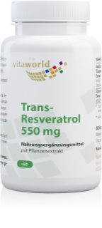 Vita World Trans-Resveratrol 550 mg Kapseln 60 KAP