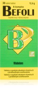 Vitabalans Oy Befoli tablety pro podporu snížení míry únavy a vyčerpání 30 tbl