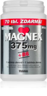 Vitabalans Oy Magnex 375 mg + B6 tablety pro podporu zdraví nervové činnosti 250 tbl