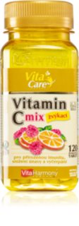 VitaHarmony Vitamin C 100mg MIX tablety dispergovatelné v ústech pro podporu imunitního systému 120 tbl