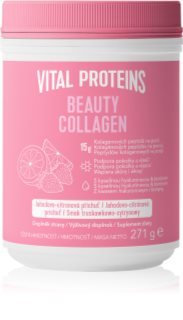 Vital Proteins Beauty Collagen poudre pour la préparation de boisson pour des cheveux, une peau et des ongles en pleine santé saveur Strawberry-Lemon 271 g
