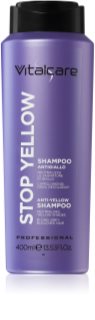 Vitalcare Professional Stop Yellow violettes Shampoo für blonde und graue Haare 400 ml