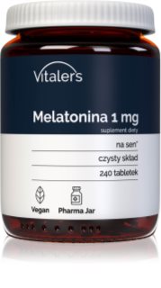 Vitaler's Melatonina tabletki na spokojny sen 240 tabletek
