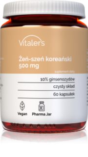 Vitaler's Żeń-szeń koreański adaptogen 60 caps.
