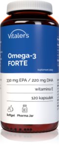 Vitaler's Omega- 3 FORTE kapsułki z esencjalnymi kwasami tłuszczowymi 120 caps.