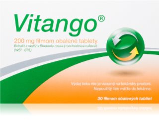 Vitango Vitango 200 mg obalené tablety na úľavu od stresu a emočný komfort 30 tbl
