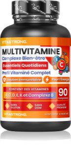 VITASTRONG Multivitamin multivitamines complètes 90 p.