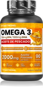 VITASTRONG Omega 3 cápsulas para normalizar la actividad del sistema cardiovascular 126 g