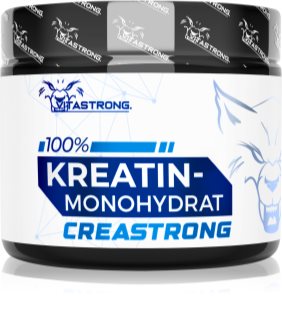 VITASTRONG Creatine Monohydrate Kreatin-Monohydrat in Pulverform 250 g